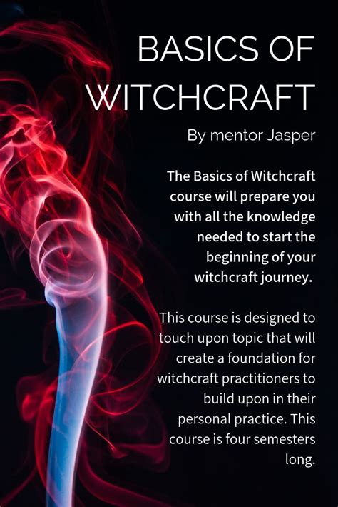 Witchcraft classes the introductory to practical enchantment